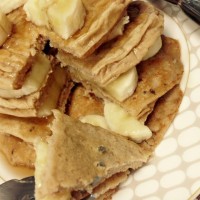 Double Peanut Butter Protein Pancakes (Gluten-free, Grain-free, Refined sugar-free)